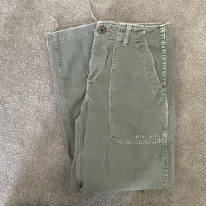 Amo Army Babe straight leg trousers size 25